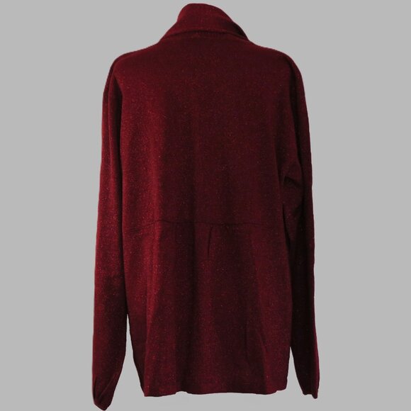 Susan Graver Women's Long Sleeve Button Up Embellished Sweater Size 1X (C896) - Picture 5 of 7